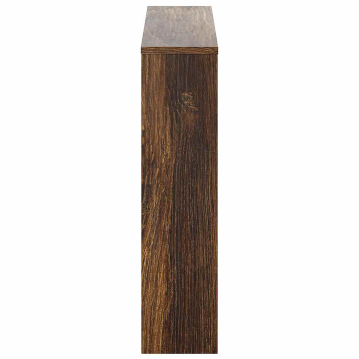 Pantofar cu oglindă, 2 niveluri, stejar fumuriu, 63x17x67 cm - WALTI WALTI