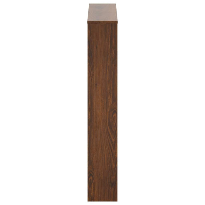 Pantofar cu oglindă, 3 niveluri, Stejar maro, 63x17x102,5 cm - WALTI WALTI