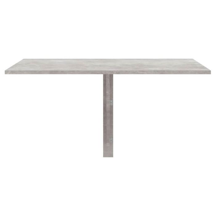 Masă de perete pliantă, gri beton, 100x60x56 cm, lemn compozit - WALTI WALTI