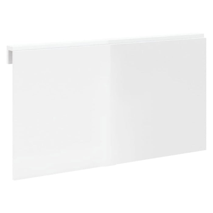 Masă perete pliantă alb extralucios 100x60x56 cm lemn compozit - WALTI WALTI