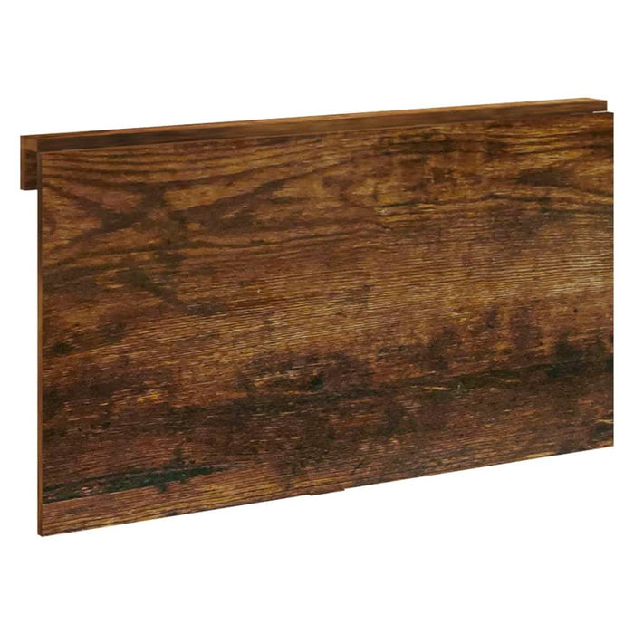 Masă perete pliantă stejar fumuriu 100x60x56 cm lemn compozit - WALTI WALTI