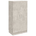 Pantofar, gri beton, 55x35x108 cm, lemn prelucrat - WALTI WALTI