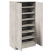 Pantofar, gri beton, 55x35x108 cm, lemn prelucrat - WALTI WALTI