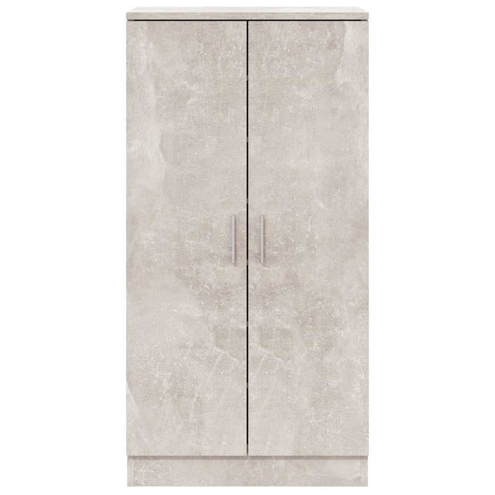 Pantofar, gri beton, 55x35x108 cm, lemn prelucrat - WALTI WALTI