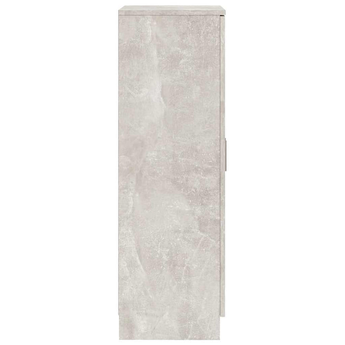 Pantofar, gri beton, 55x35x108 cm, lemn prelucrat - WALTI WALTI
