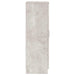 Pantofar, gri beton, 55x35x108 cm, lemn prelucrat - WALTI WALTI