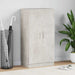 Pantofar, gri beton, 55x35x108 cm, lemn prelucrat - WALTI WALTI