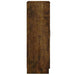 Pantofar, stejar fumuriu, 55x35x108 cm, lemn prelucrat - WALTI WALTI