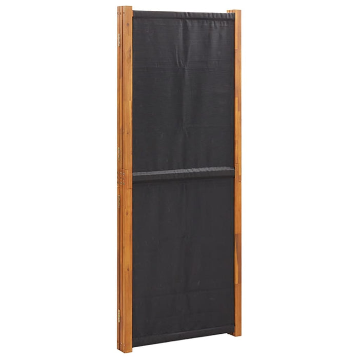 Paravan de cameră cu 3 panouri, negru, 210x180 cm - WALTI WALTI