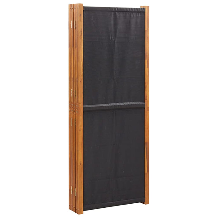 Paravan de cameră cu 6 panouri, negru, 420x180 cm - WALTI WALTI