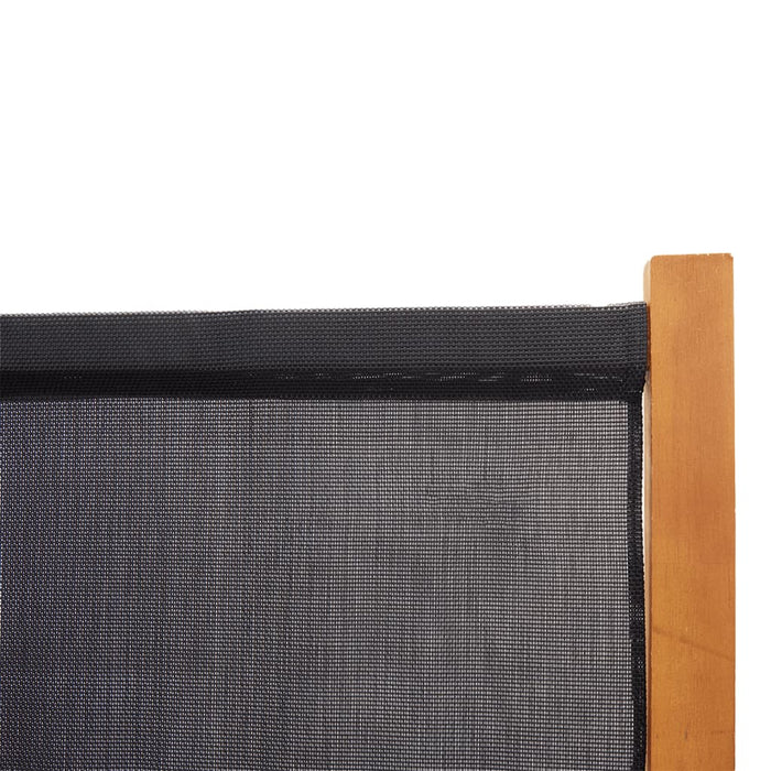 Paravan de cameră cu 6 panouri, negru, 420x180 cm - WALTI WALTI