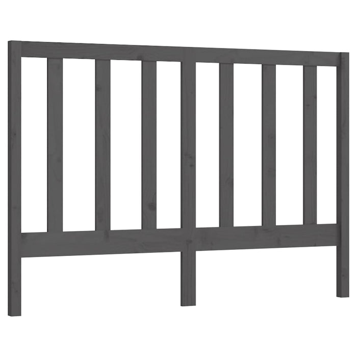 Tăblie de pat, gri, 166x4x100 cm, lemn masiv de pin - WALTI WALTI