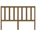 Tăblie de pat, maro miere, 141x4x100 cm, lemn masiv de pin - WALTI WALTI