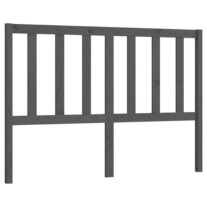 Tăblie de pat, gri, 166x4x100 cm, lemn masiv de pin - WALTI WALTI