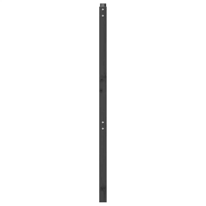 Tăblie de pat, gri, 96x4x100 cm, lemn masiv de pin - WALTI WALTI