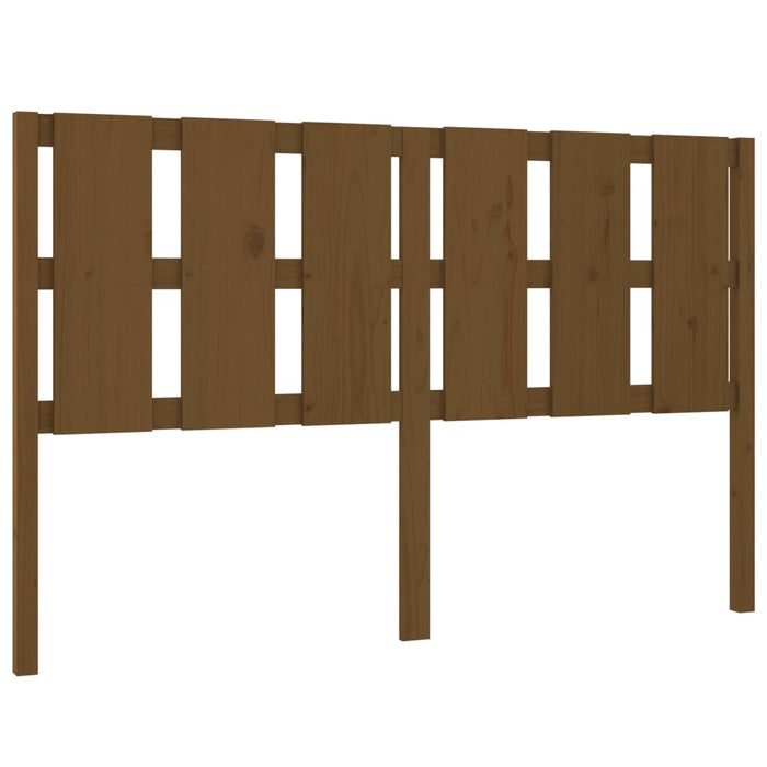 Tăblie de pat, maro miere, 155,5x4x100 cm, lemn masiv de pin - WALTI WALTI