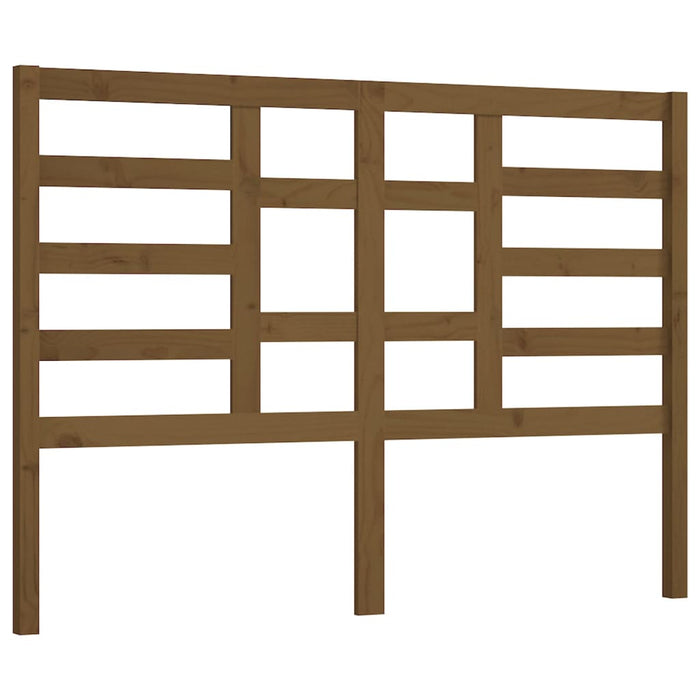 Tăblie de pat, maro miere, 126x4x104 cm, lemn masiv de pin WALTI