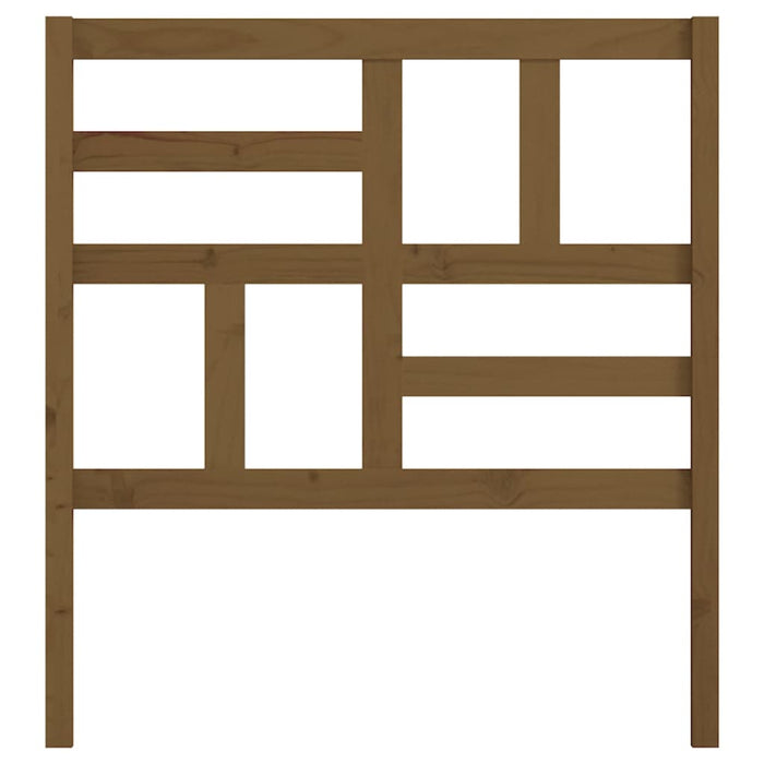 Tăblie de pat, maro miere, 81x4x104 cm, lemn masiv de pin - WALTI WALTI