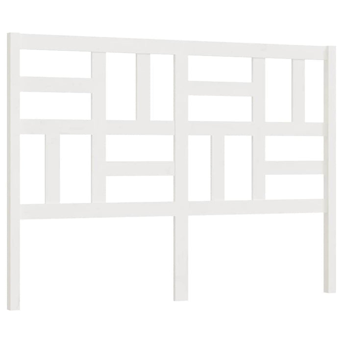 Tăblie de pat, alb, 166x4x104 cm, lemn masiv de pin - WALTI WALTI