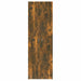 Dulap de birou stejar fumuriu 60x32x190 cm lemn prelucrat - WALTI WALTI