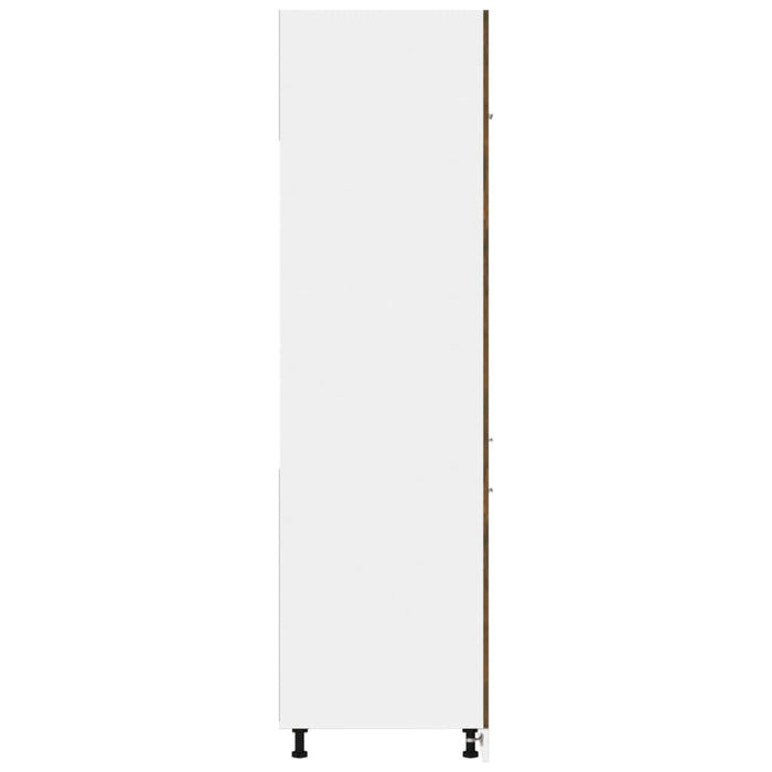 Dulap de frigider “Lyon”, stejar fumuriu, 60x57x207 cm - WALTI WALTI