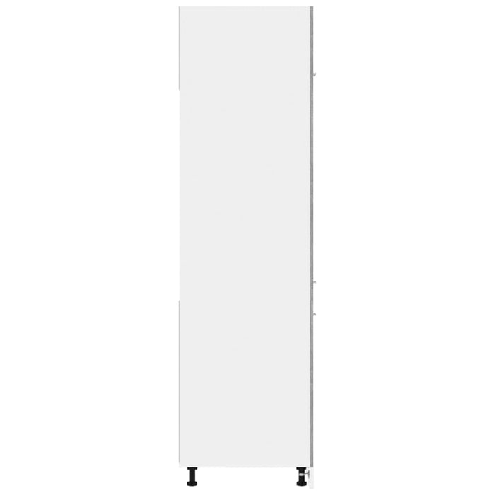 Dulap de frigider “Lyon”, gri sonoma, 60x57x207 cm - WALTI WALTI