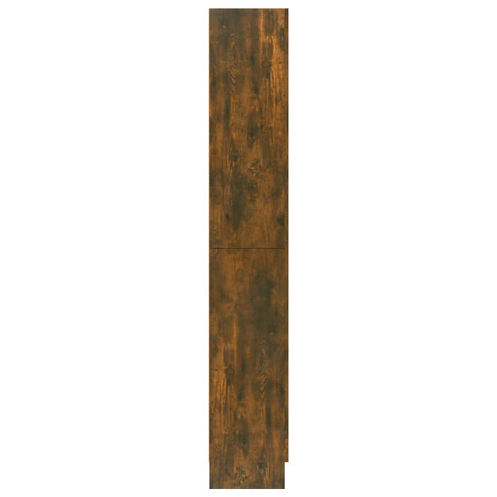 Dulap vitrină stejar fumuriu 82,5x30,5x185 cm lemn prelucrat - WALTI WALTI