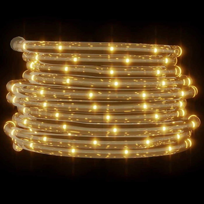 Cablu luminos cu 120 LED-uri, alb cald, 5 m, PVC WALTI