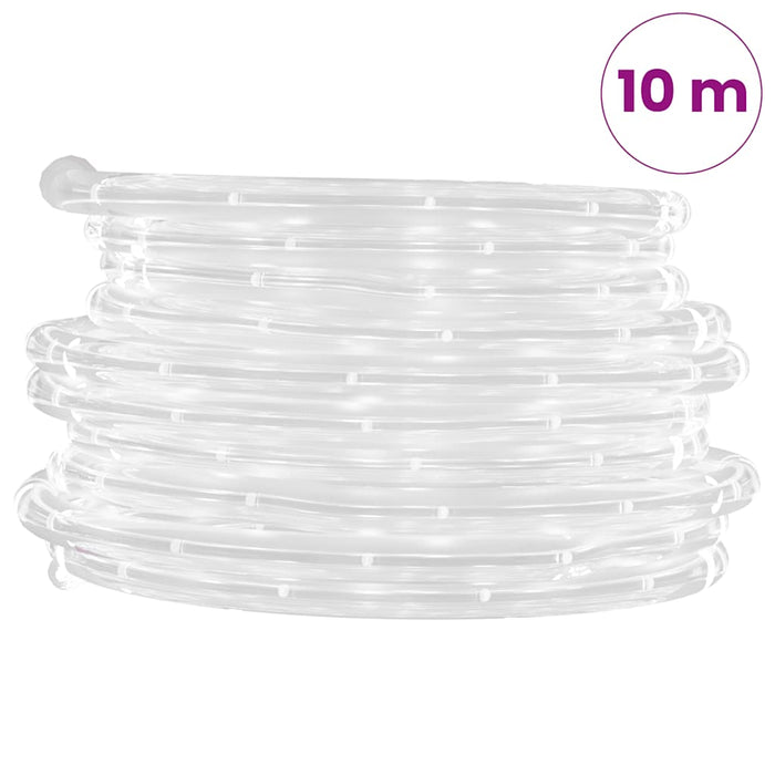 Cablu luminos cu 240 LED-uri, alb rece, 10 m, PVC - WALTI WALTI