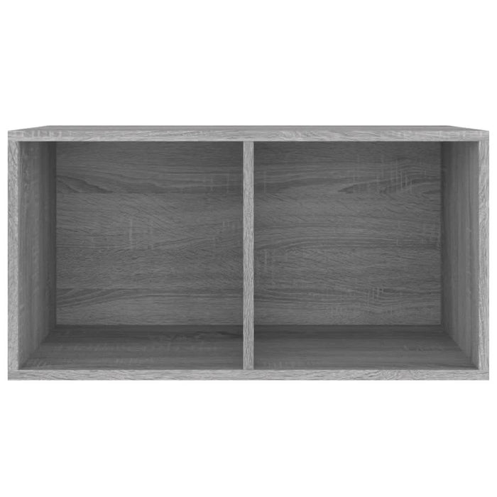 Cutie de depozitare viniluri, gri sonoma, 71x34x36 cm, lemn - WALTI WALTI