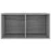 Cutie de depozitare viniluri, gri sonoma, 71x34x36 cm, lemn - WALTI WALTI