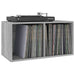 Cutie de depozitare viniluri, gri sonoma, 71x34x36 cm, lemn - WALTI WALTI