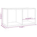 Cutie de depozitare viniluri, gri sonoma, 71x34x36 cm, lemn - WALTI WALTI