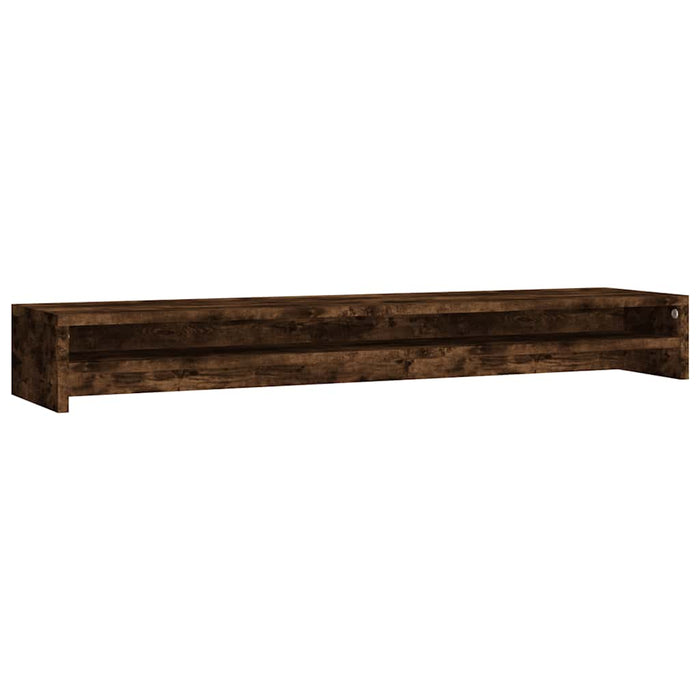 Suport pentru monitor stejar fumuriu 100x24x13cm lemn prelucrat - WALTI WALTI
