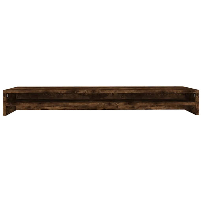 Suport pentru monitor stejar fumuriu 100x24x13cm lemn prelucrat - WALTI WALTI