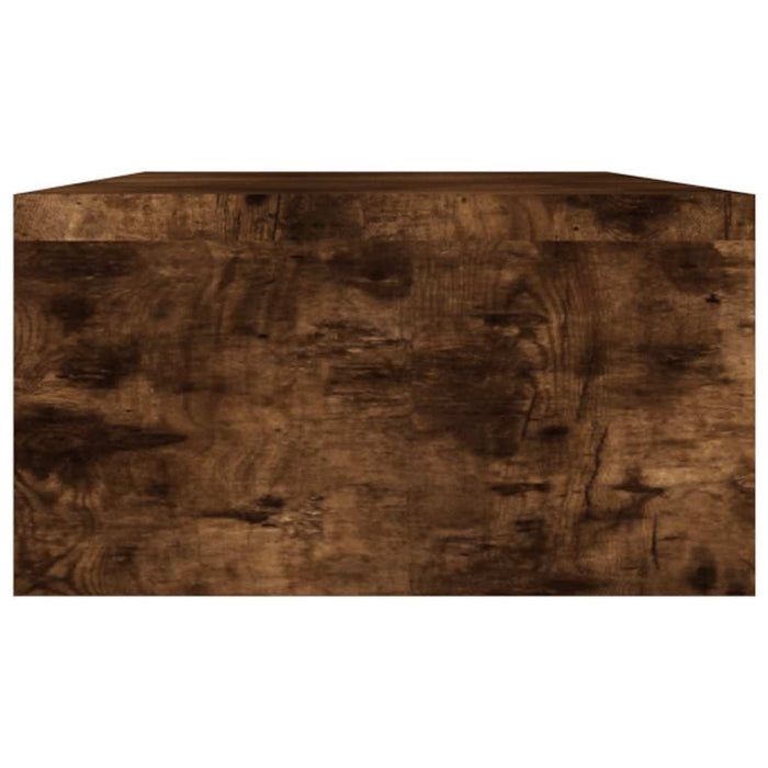 Suport pentru monitor stejar fumuriu 100x24x13cm lemn prelucrat - WALTI WALTI