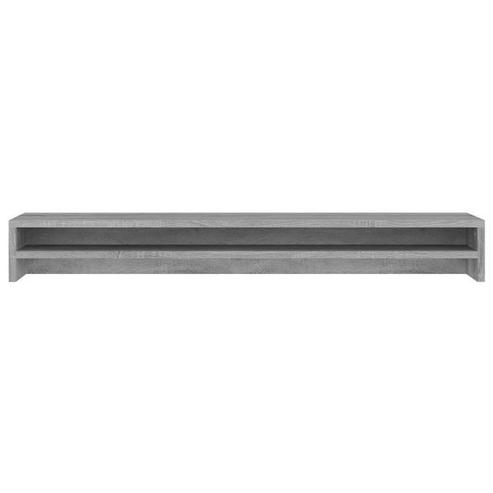 Suport pentru monitor gri sonoma 100x24x13 cm lemn prelucrat - WALTI WALTI