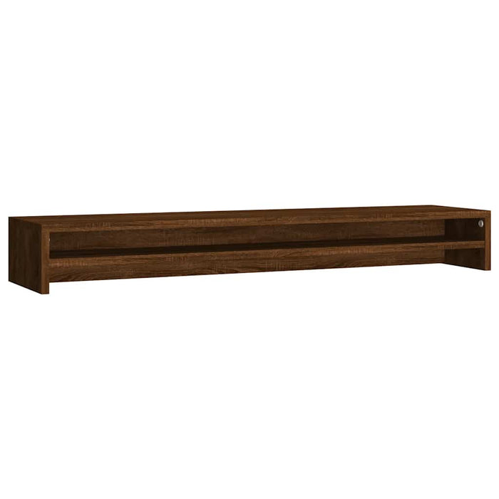Suport pentru monitor stejar maro 100x24x13 cm lemn prelucrat WALTI