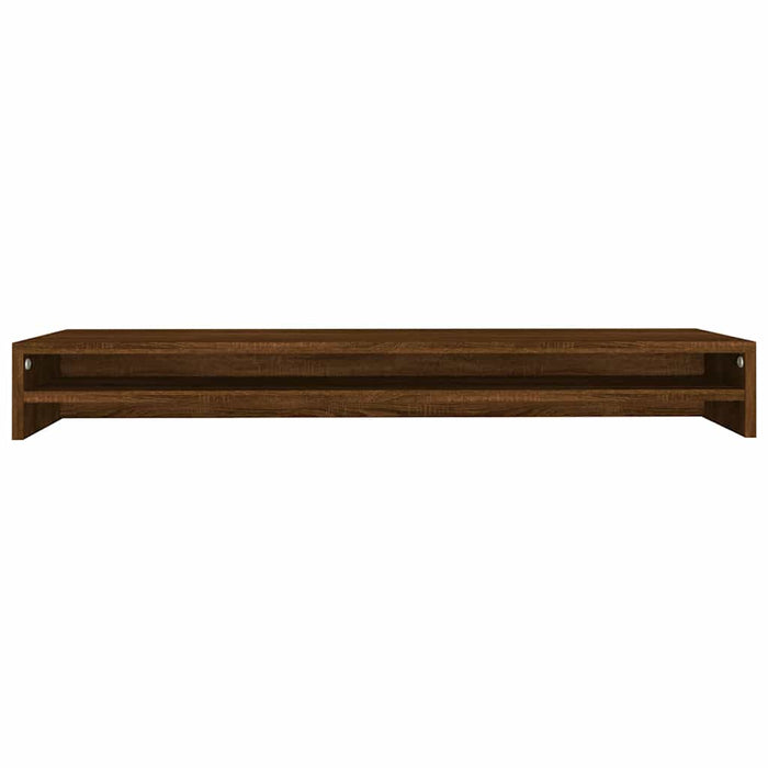 Suport pentru monitor stejar maro 100x24x13 cm lemn prelucrat WALTI