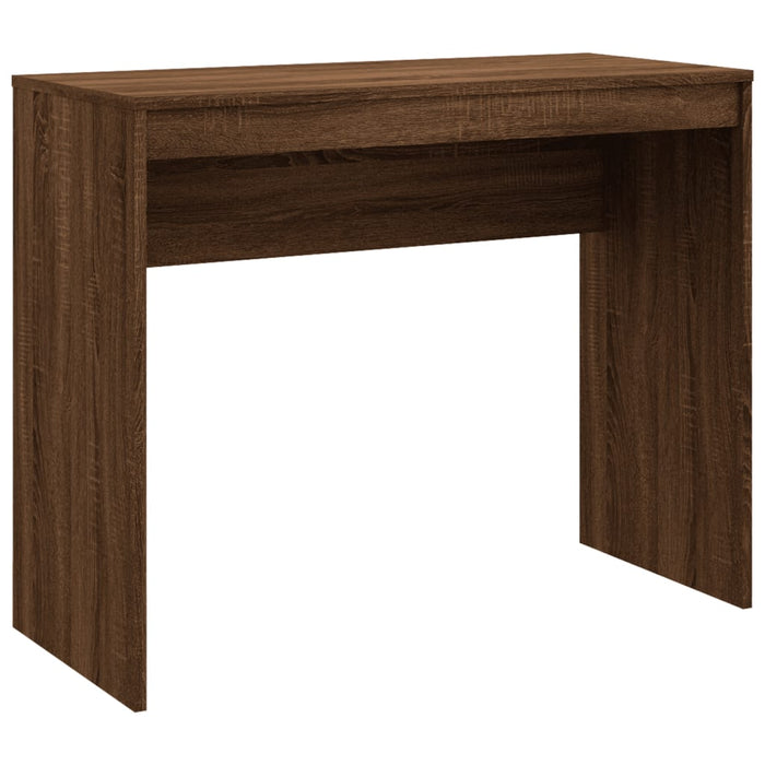 Birou, stejar maro, 90x40x72 cm, lemn prelucrat - WALTI WALTI