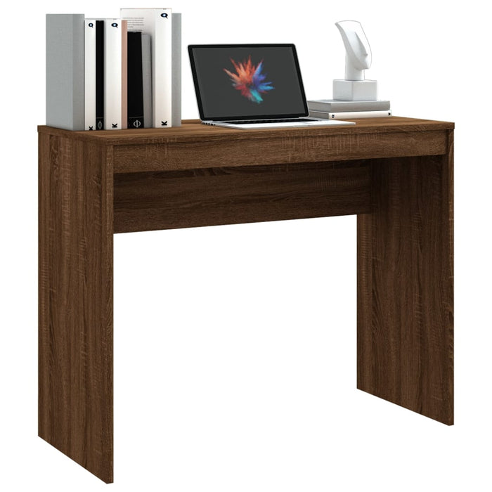 Birou, stejar maro, 90x40x72 cm, lemn prelucrat - WALTI WALTI