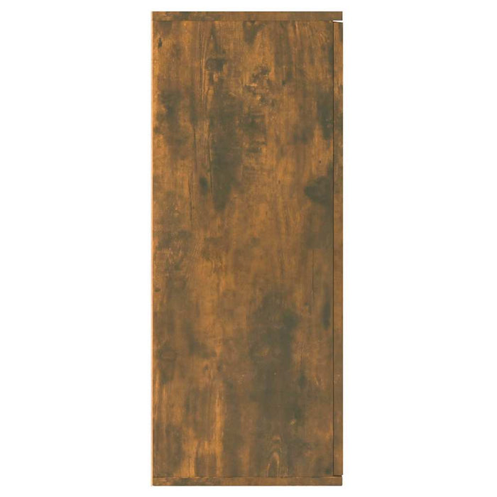 Servantă, stejar fumuriu, 105x30x75 cm, lemn compozit WALTI