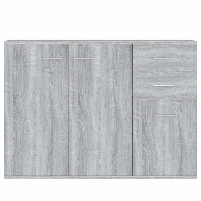 Servantă, sonoma gri, 105x30x75 cm, lemn compozit WALTI