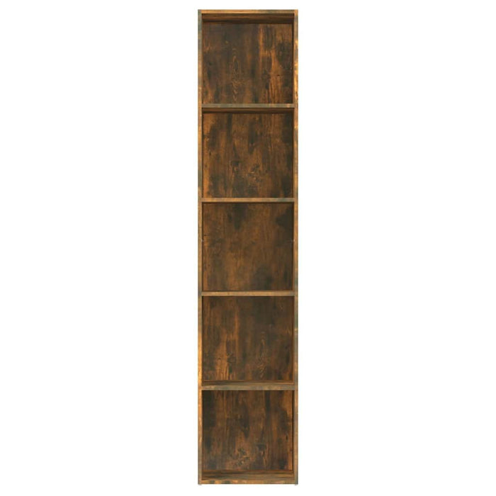Bibliotecă, stejar fumuriu, 40x30x189 cm, lemn prelucrat WALTI