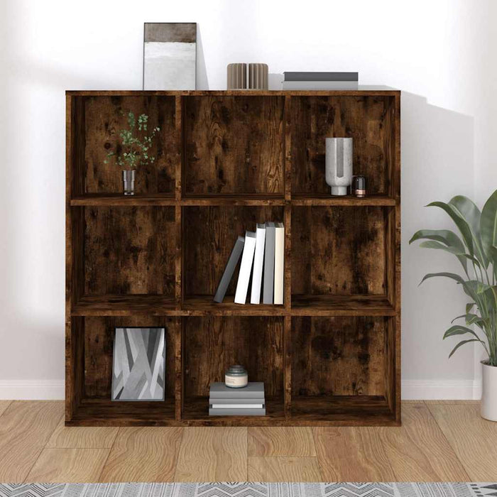 Bibliotecă, stejar fumuriu, 98x29x97,5 cm WALTI