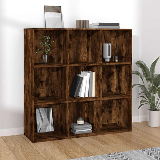 Bibliotecă, stejar fumuriu, 98x29x97,5 cm - WALTI WALTI