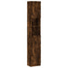 Dulap de baie, stejar fumuriu, 32x25,5x190 cm, lemn prelucrat - WALTI WALTI