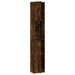 Dulap de baie, stejar fumuriu, 32x25,5x190 cm, lemn prelucrat - WALTI WALTI