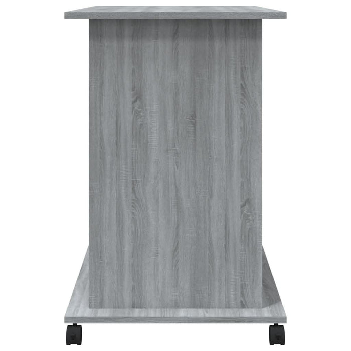 Birou pentru computer, gri sonoma, 80x50x75 cm, lemn prelucrat - WALTI WALTI