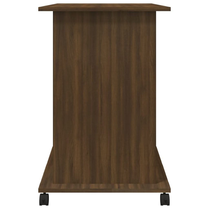 Birou, stejar maro, 80x50x75 cm, lemn prelucrat - WALTI WALTI